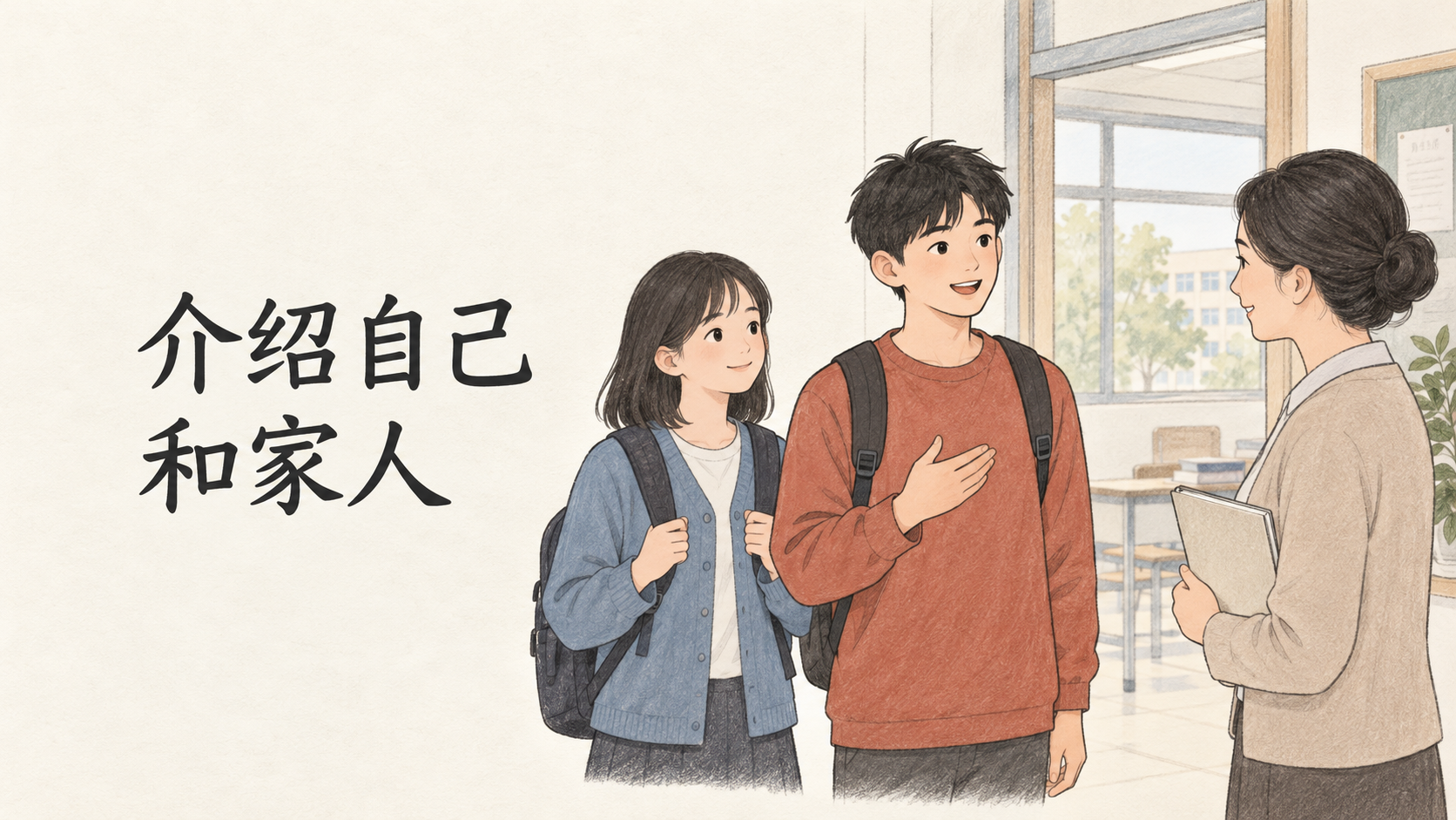 Introducing Yourself and Your Family: Xiao Lin and Xiao Yu