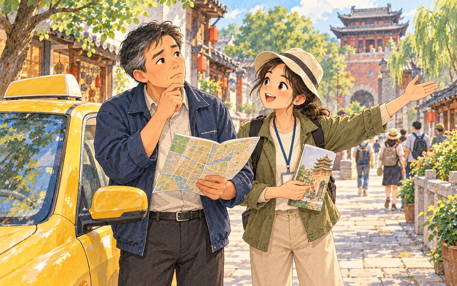 From Driver to City Guide