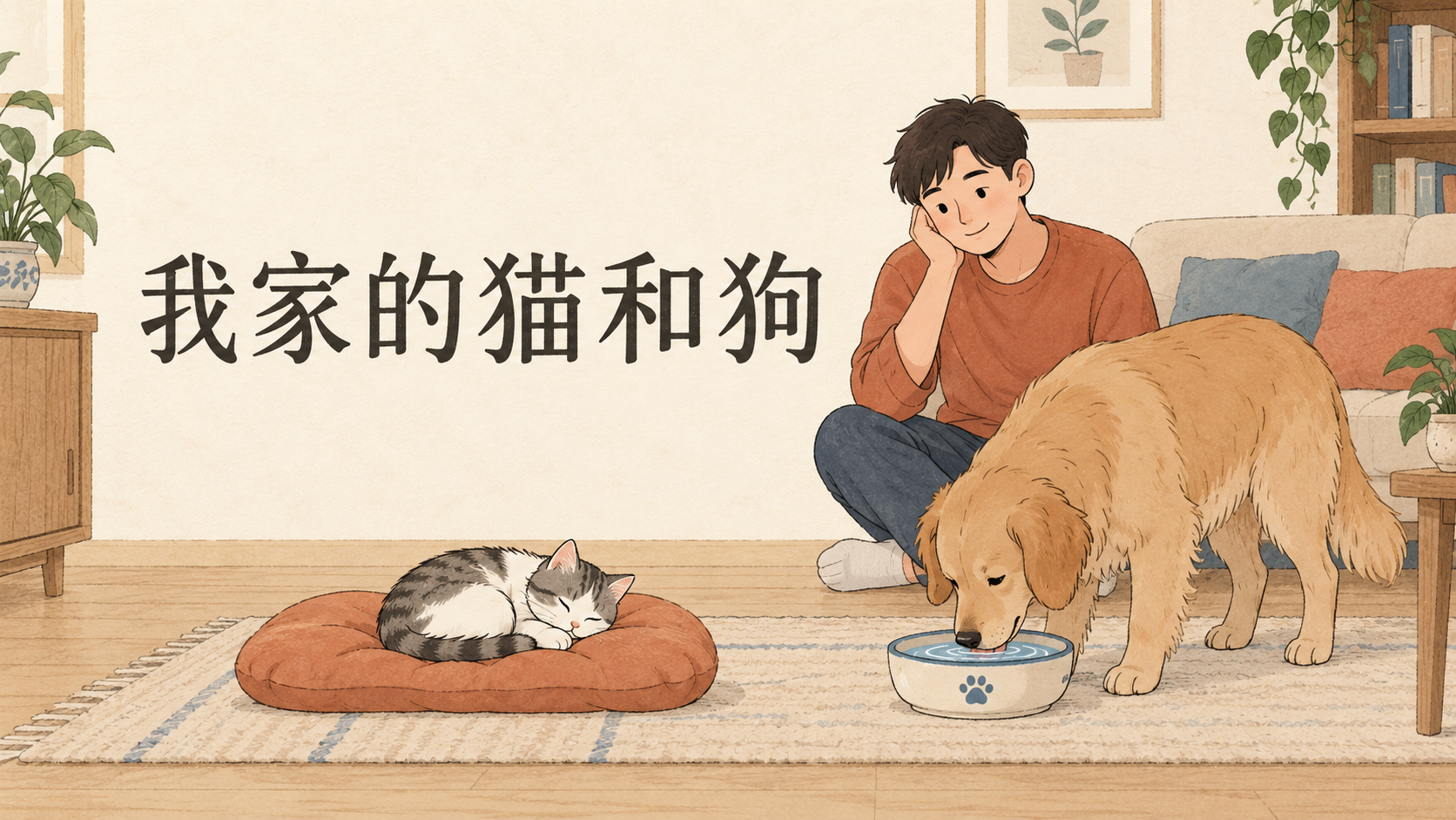 My Cat and Dog: Xiaolin and Xiaoyu