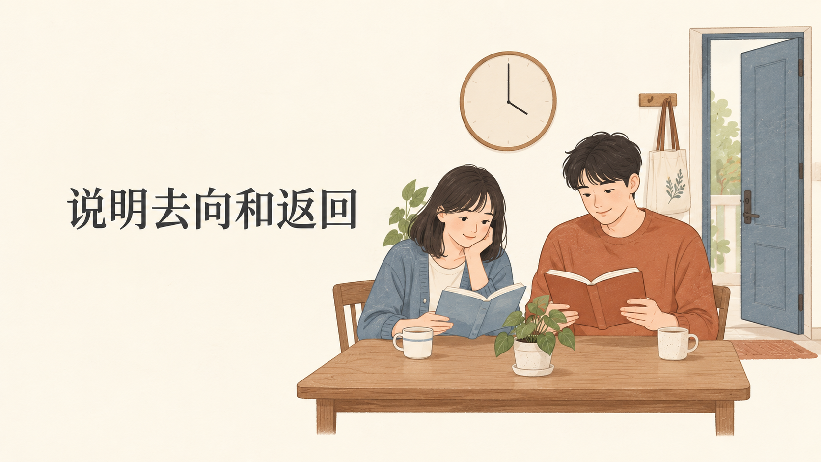 Explaining Going and Returning: Xiao Lin and Xiao Yu