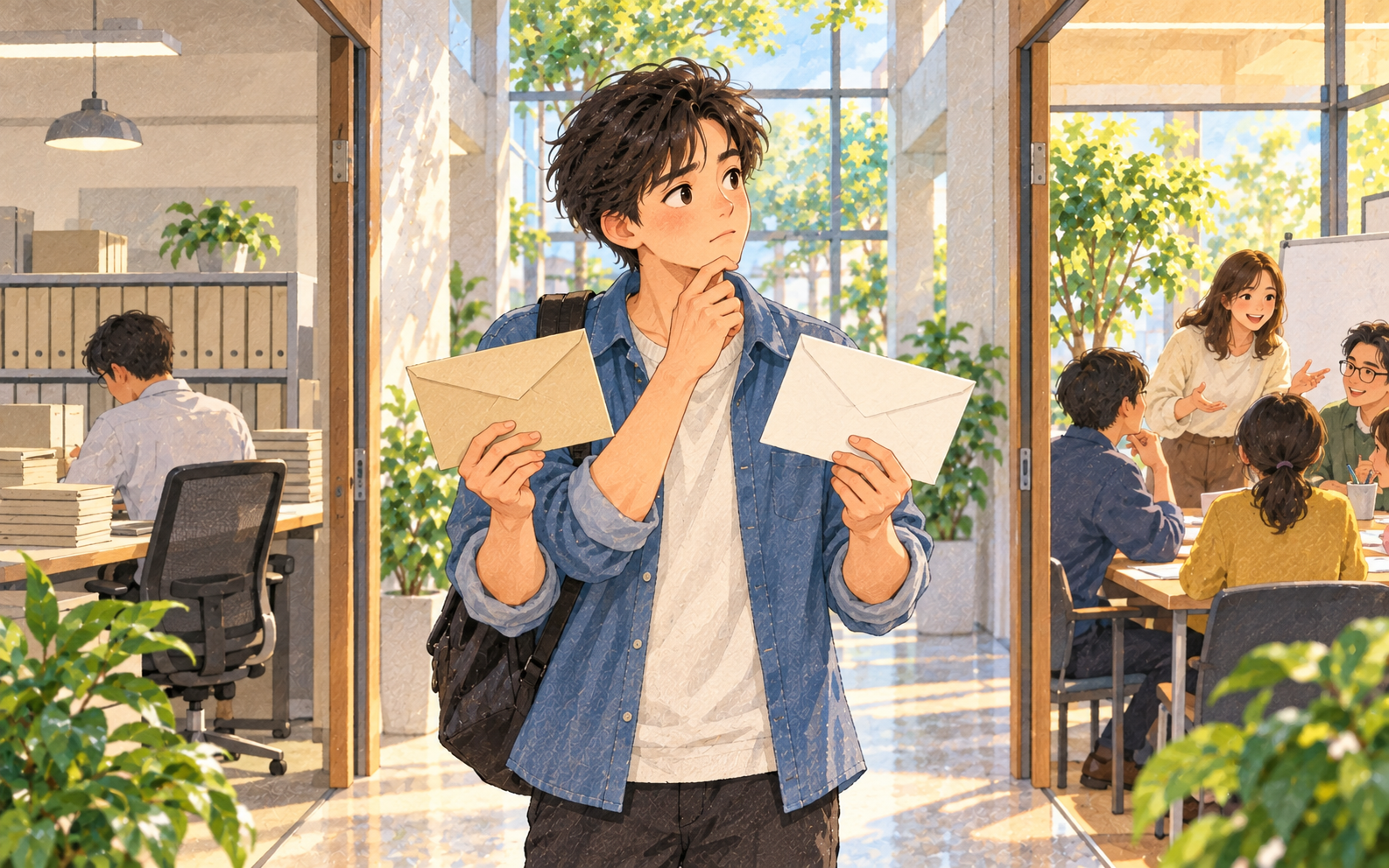 Choosing Between Two Offers