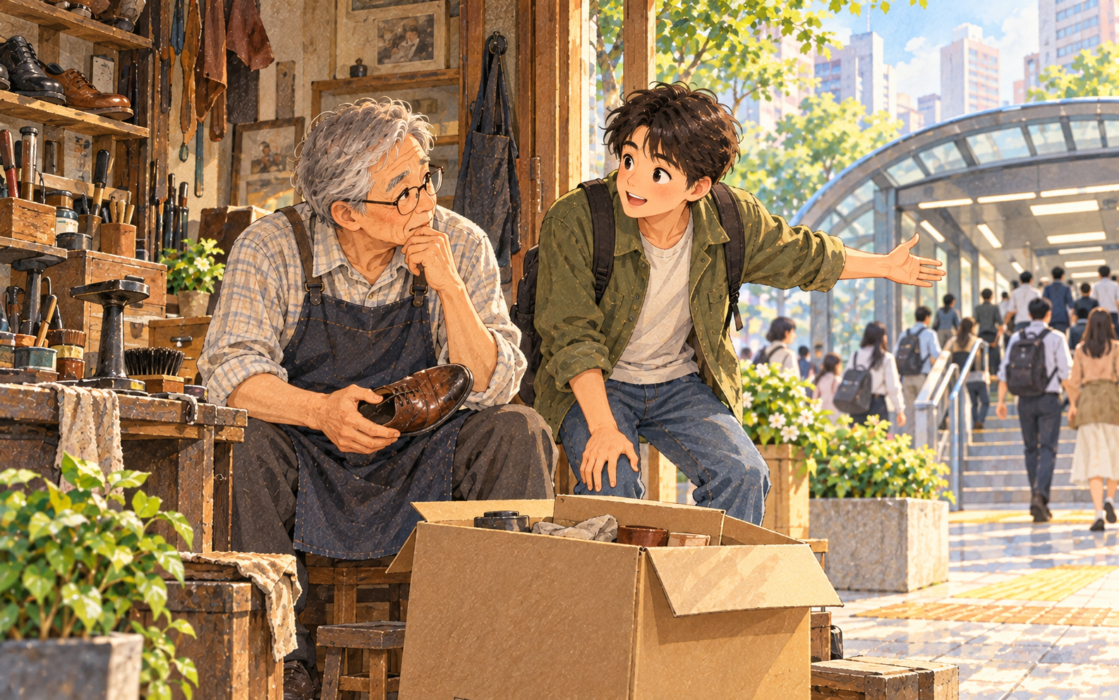 The Shoe Repair Shop That Stayed