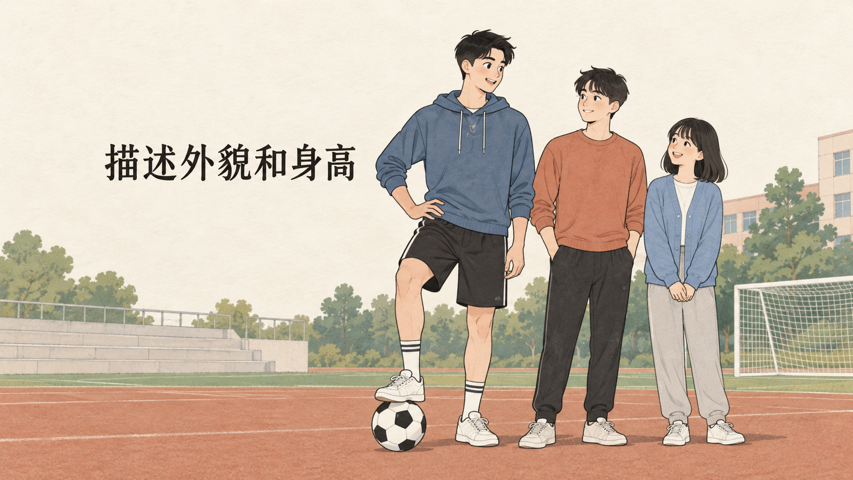 Describing Appearance and Height: Xiao Lin and Xiao Yu