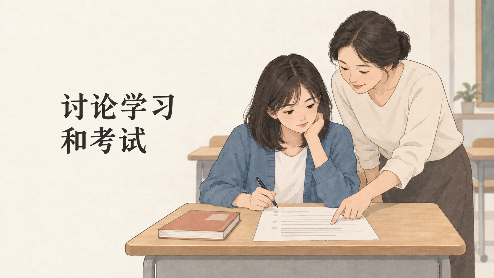 Discussion of Learning and Exams: Xiao Lin and Xiao Yu