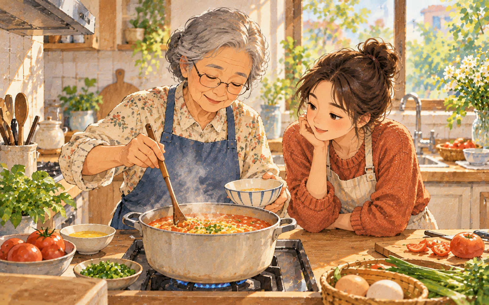 Grandmother’s Bowl of Noodles