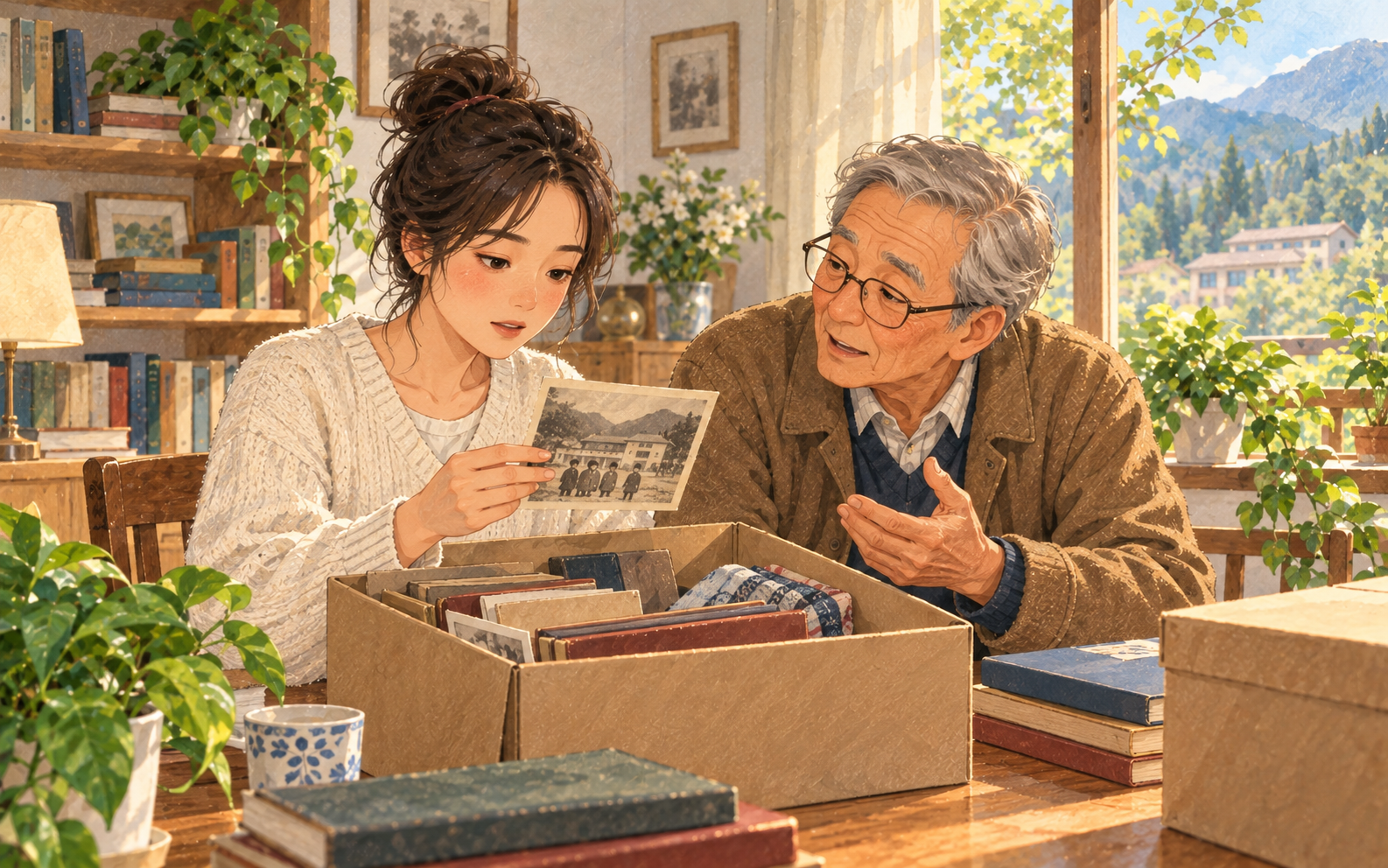 The Volunteer in the Old Photo
