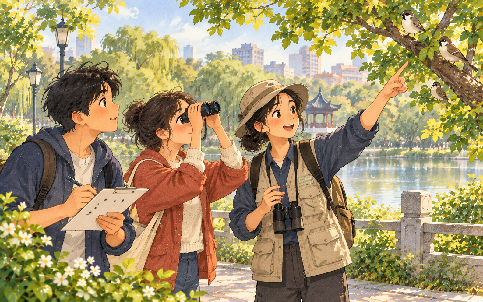 A bird survey that allows citizens to participate