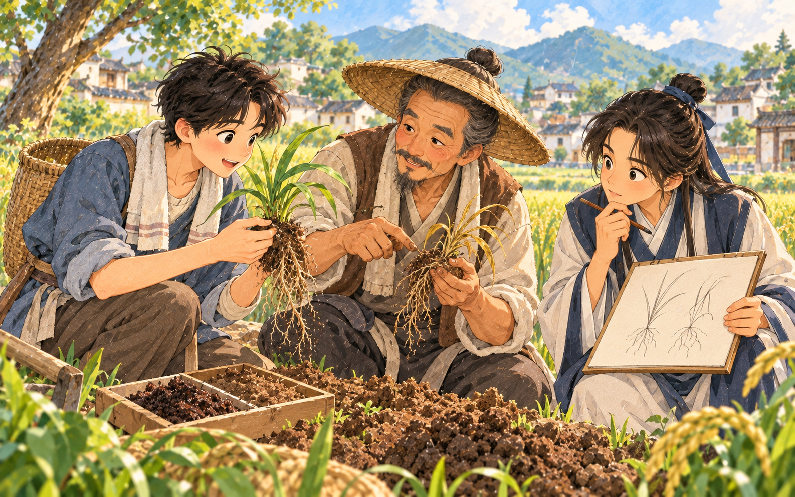 Knowledge grown in the fields