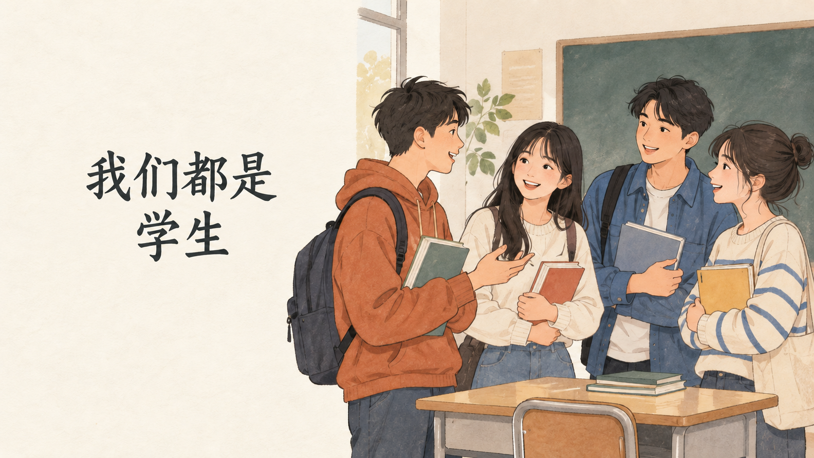 We Are All Students: Xiaolin and Xiaoyu